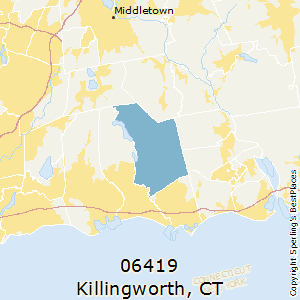 Killingworth,Connecticut County Map