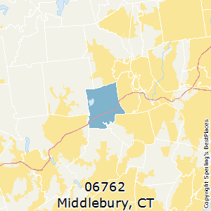 Middlebury,Connecticut County Map