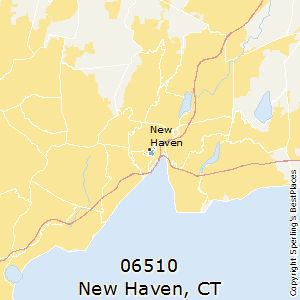 New_Haven,Connecticut County Map