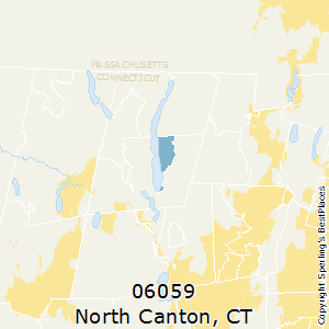 North_Canton,Connecticut County Map