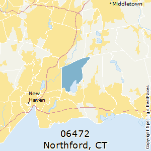 Northford,Connecticut County Map
