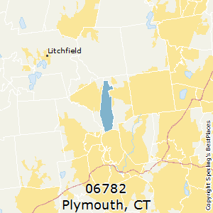 Plymouth,Connecticut County Map