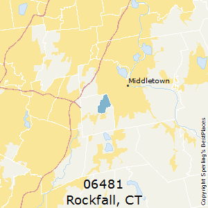 Rockfall,Connecticut County Map