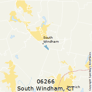 South_Windham,Connecticut County Map