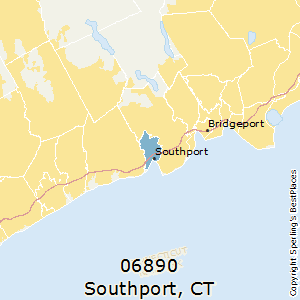 Southport,Connecticut County Map