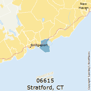 Stratford,Connecticut County Map