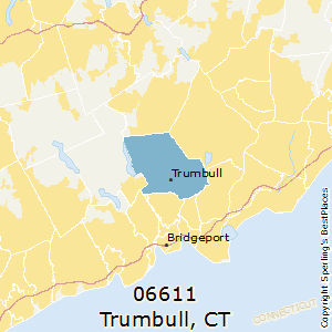 Trumbull,Connecticut County Map