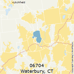 Waterbury Ct Zip Code Map Best Places To Live In Waterbury (Zip 06704), Connecticut