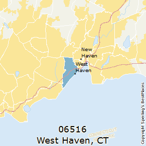 West_Haven,Connecticut County Map