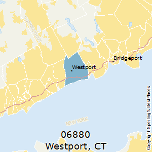 Westport,Connecticut County Map