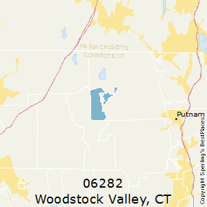 Woodstock_Valley,Connecticut County Map