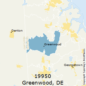 Greenwood,Delaware County Map