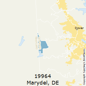 Marydel,Delaware County Map