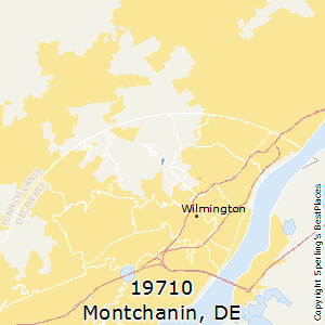 Montchanin,Delaware County Map