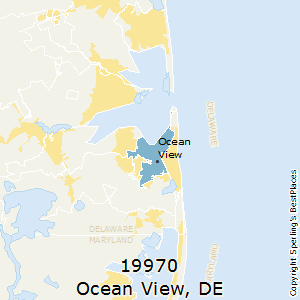 Ocean View De Map Best Places To Live In Ocean View (Zip 19970), Delaware