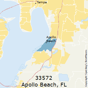 Apollo_Beach,Florida County Map