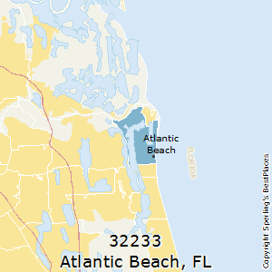 Atlantic_Beach,Florida County Map