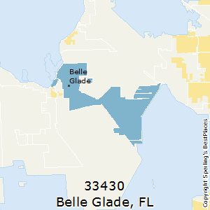 Belle_Glade,Florida County Map