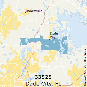 Dade_City,Florida County Map