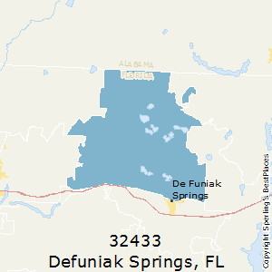 Defuniak_Springs,Florida County Map