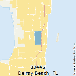 Delray_Beach,Florida County Map