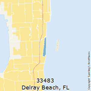 Delray_Beach,Florida County Map