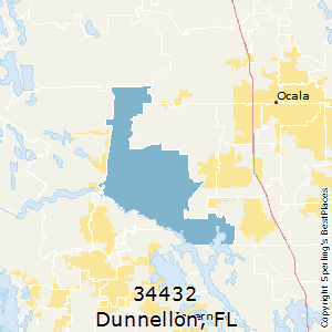 Dunnellon,Florida County Map