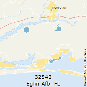 Eglin_AFB,Florida County Map