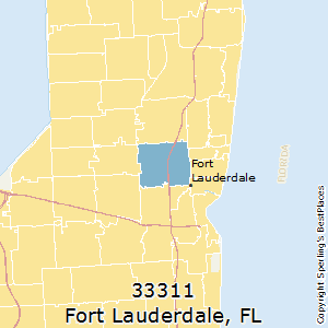 Fort_Lauderdale,Florida County Map