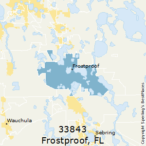 Frostproof,Florida County Map