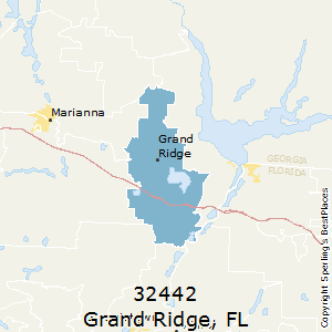 Grand_Ridge,Florida County Map