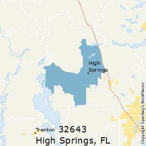 High_Springs,Florida County Map