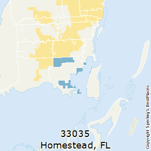 Homestead,Florida County Map