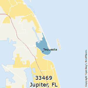 Jupiter,Florida County Map