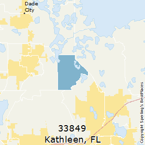 Kathleen,Florida County Map