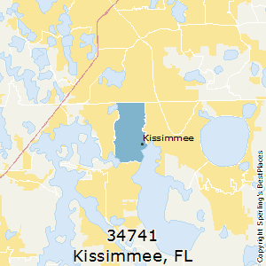 Kissimmee,Florida County Map