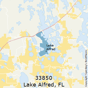 Lake_Alfred,Florida County Map
