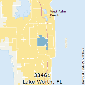 Lake_Worth,Florida County Map