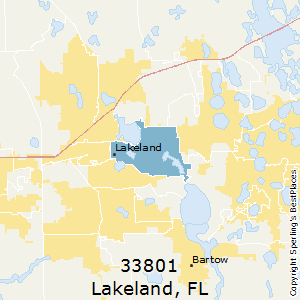 Lakeland,Florida County Map