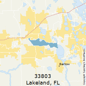 Lakeland,Florida County Map