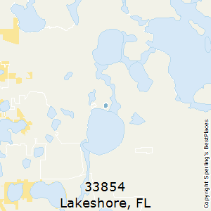 Lakeshore,Florida County Map