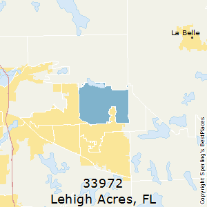 Lehigh_Acres,Florida County Map