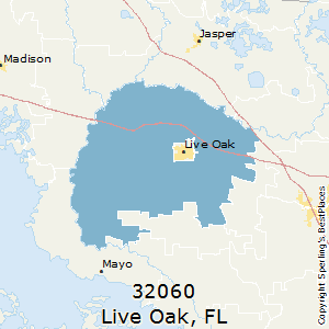 Live_Oak,Florida County Map