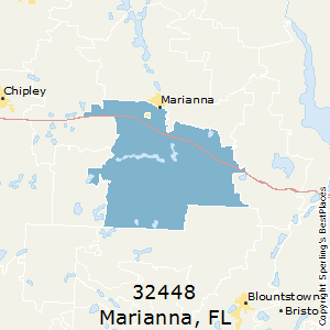 Marianna,Florida County Map