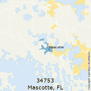 Mascotte,Florida County Map