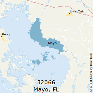 Mayo,Florida County Map