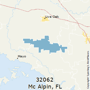 Mc_Alpin,Florida County Map