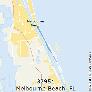 Melbourne_Beach,Florida County Map