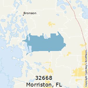 Morriston,Florida County Map