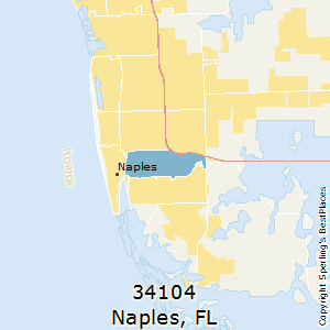 Naples,Florida County Map